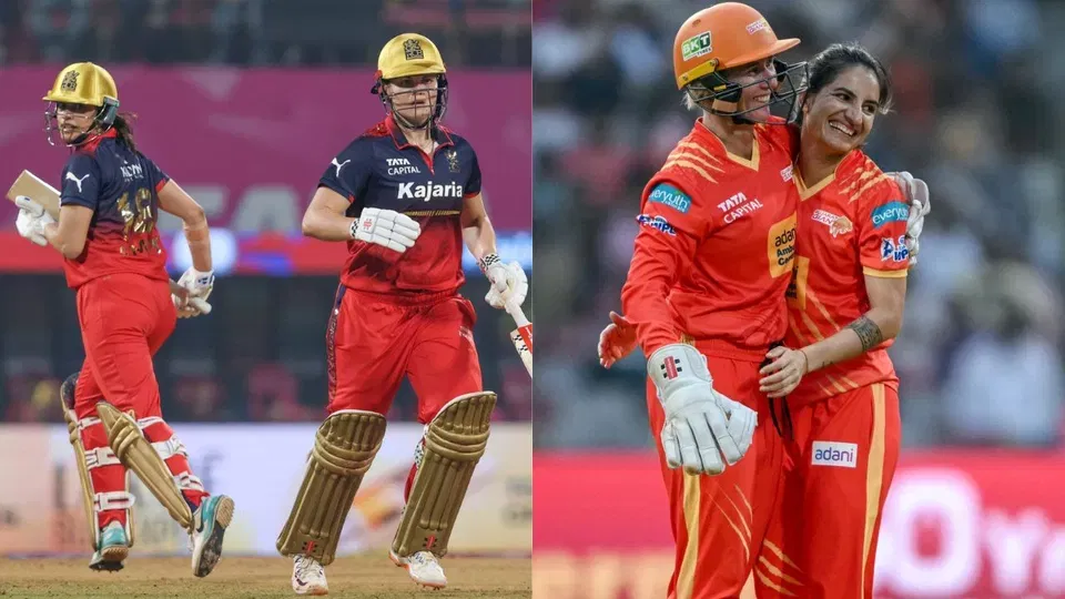 Royal Challengers Bengaluru vs Gujarat Giants [Source: AFP]